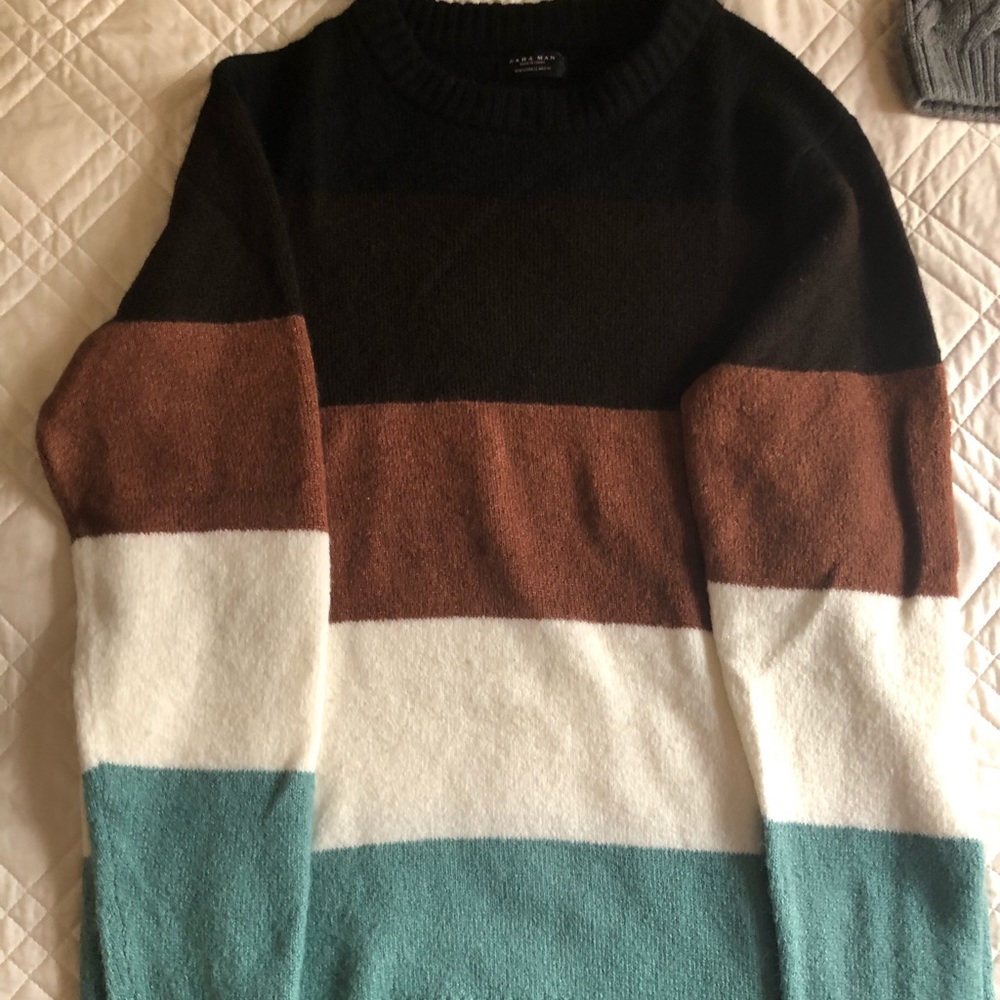 Zara striped sweater